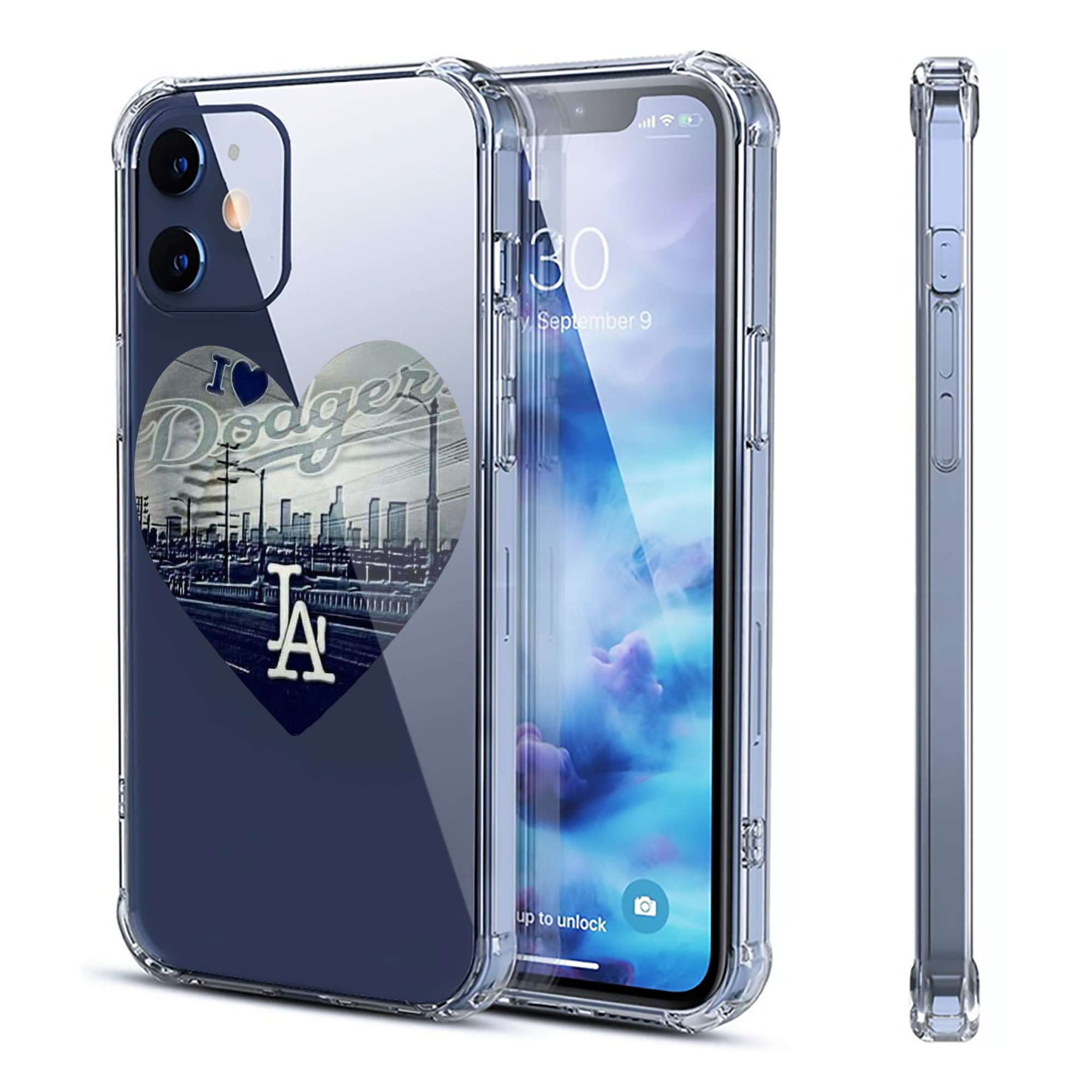  Clear IPhone 12 Case – Soft TPU With UV Print – Enhanced Drop Protection, Precise Fit, Anti-Fingerprint, Customizable Design, Scratch-Resistant, Yellow-Resistant